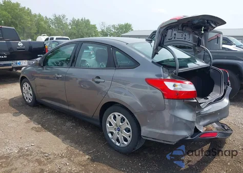 2012 Ford Focus Se from USA, damaged, VIN 1FAHP3F26CL186645